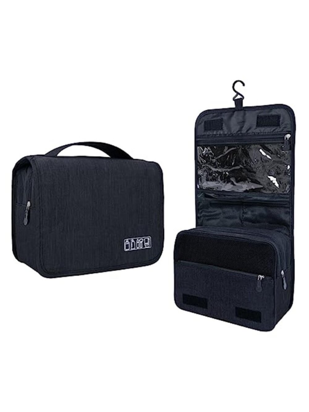 Travel Toiletry Bag Hanging Cosmetic Organizer Waterproof Makeup Case Large